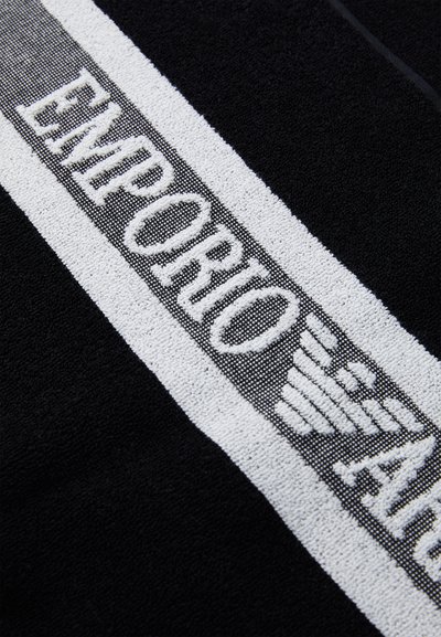 Emporio Armani TELO TOWEL BEACHWEAR - Beach towel - black