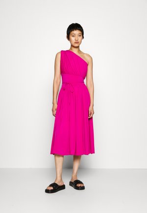 Halston IDALIA DRESS IN STRETCH - Cocktail φόρεμα / Φόρεμα για πάρτι - begonia