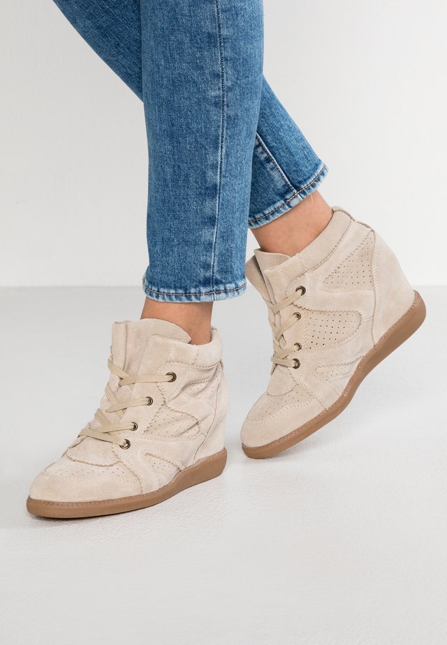 VIBE - Korte laarzen - beige