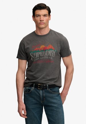 Superdry & Co, - T-shirt z nadrukiem