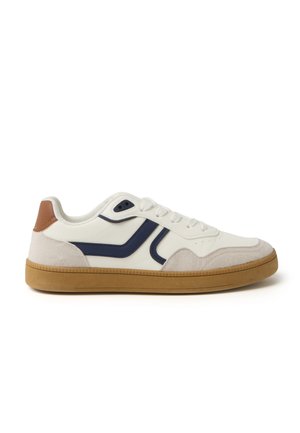 Sneakers basse - white blue brown