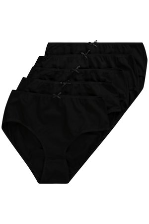 Ulla Popken, 5 pack - Kalhotky - schwarz