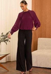 Love & Roses PLEATED REGULAR FIT - Blůza - red