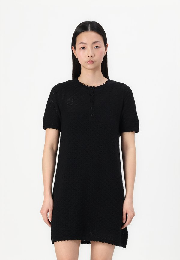 POINTELLE SWEATER DRESS - Jumper dress