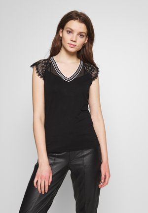 Print T-shirt - noir