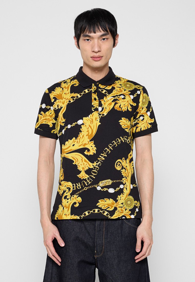 Versace Jeans Couture Poloshirt zwart
