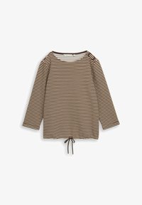Non sélectionné, dark brown beige stripe
