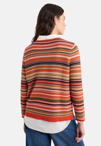 Seasalt Cornwall Pullover - multi ripple marks pear
