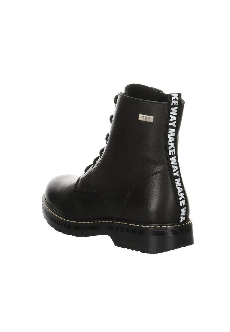 Kinder Booties | KIM KAY Schnürstiefelette nero/schwarz - CL58569 Kinder Booties | KIM KAY Schnürstiefelette nero/schwarz - CL58569