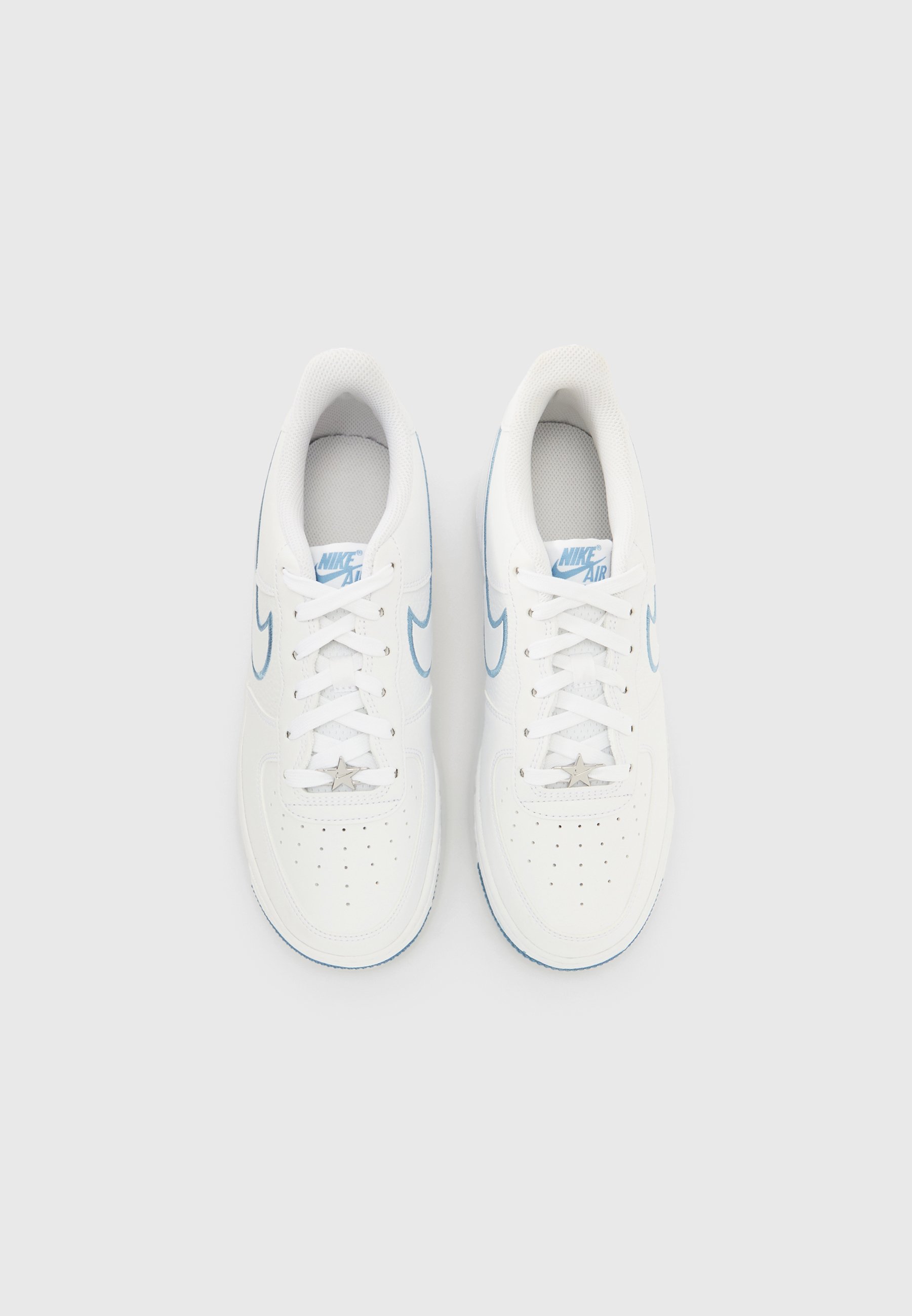 Nike Sportswear AIR FORCE 1 UNISEX - Zapatillas - white/work blue