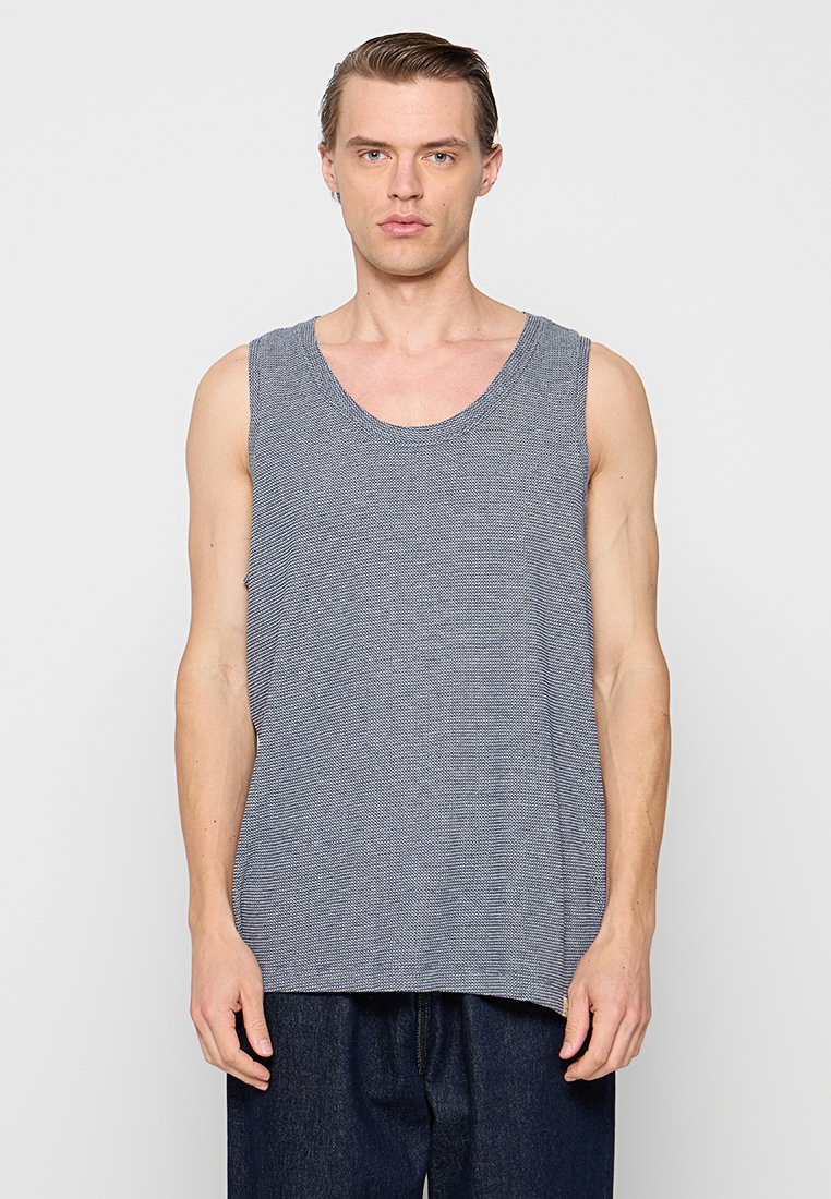 American vintage Top blauwgrijs