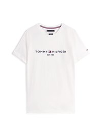 CORE LOGO TEE - T-shirt estampada - white