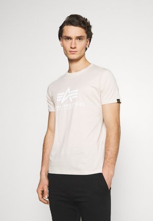 CAMO - Print T-shirt - jet stream white