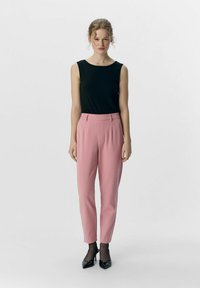 Object OBJLISA SLIM PANT - Pantalon classique - rose elegance