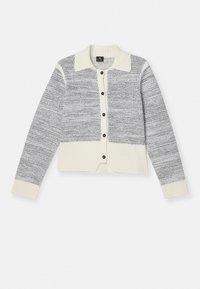 CARDIGAN BUTTON THRU - Strickjacke - white
