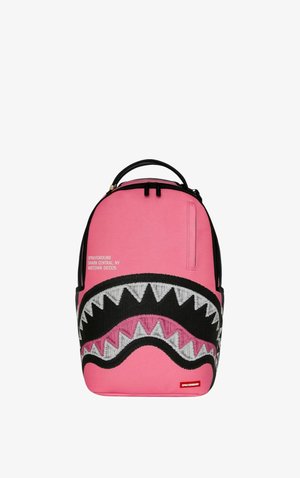 Sprayground, ZAINO SHARK CENTRAL PINKEMBROIDERED SHARK BACKPACK UNISEX - Rygsække - rosa