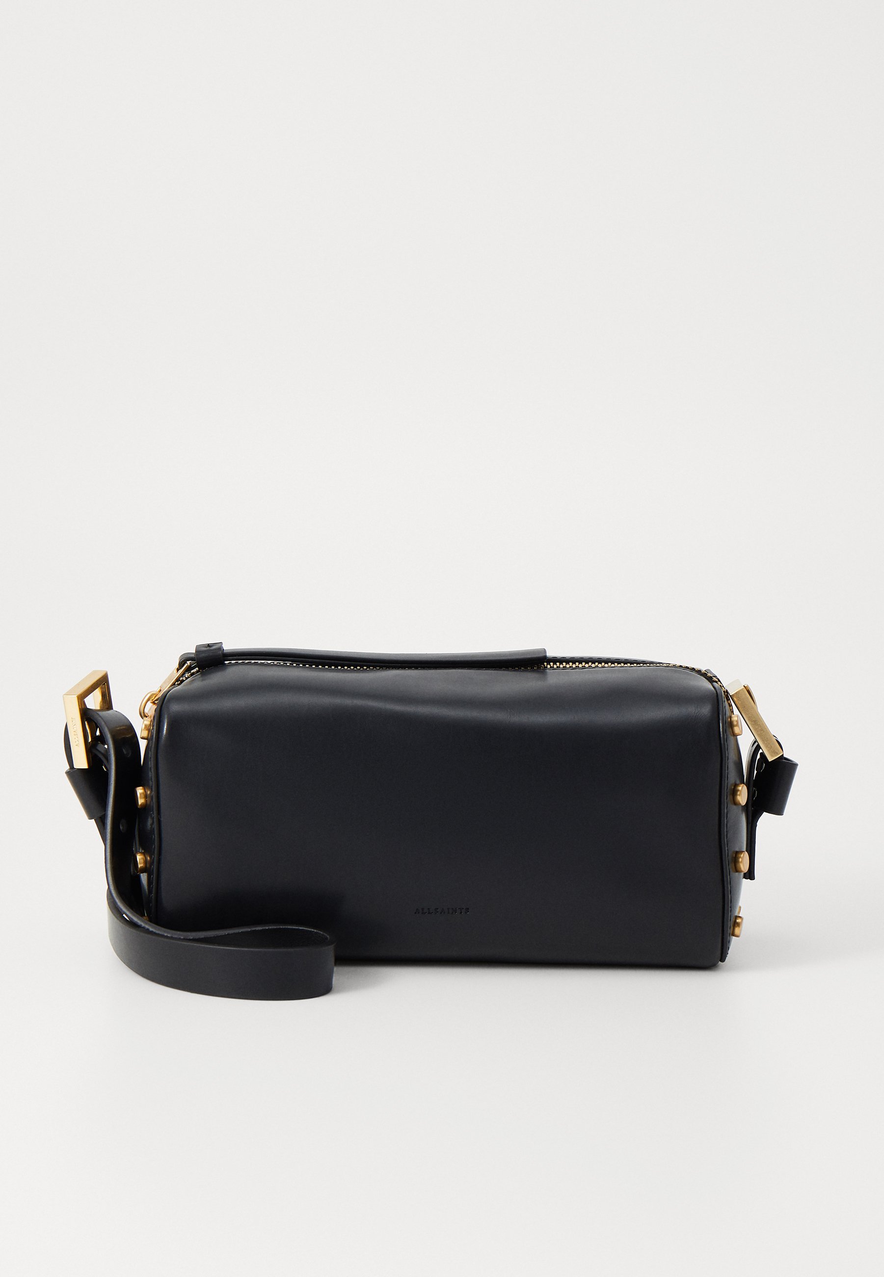 AllSaints MIRO BARREL XBODY - Cross body bag - black - Zalando.co.uk