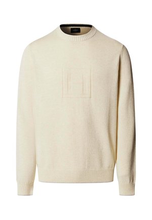 Hackett London, HACKETT LONDON JUMPER HERITAGE H CREW - Trui - off white