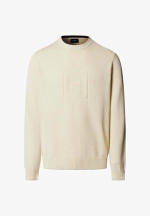 Hackett London, HACKETT LONDON JUMPER HERITAGE H CREW - Trui - off white