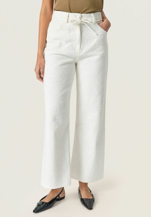 VELMA - Stoffhose - broken white