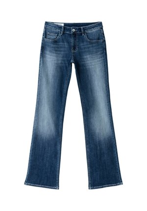 Stradivarius, LOW-RISE BELL BOTTOM  - Džínsy bootcut - bleached denim