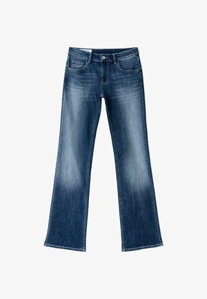 Stradivarius, LOW-RISE BELL BOTTOM - Džínsy bootcut - bleached denim