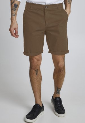 Solid SDROCKCLIFFE REGULAR FIT - Shorts - shitake