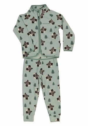 RACOON FLEECE SET - Trainingsanzug - green