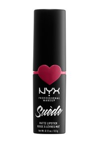 NYX Professional Makeup SUEDE MATTE LIPSTICK czerwony
