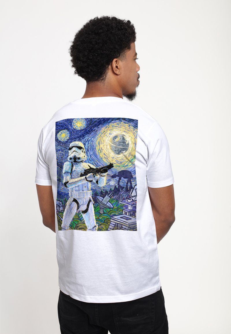 Star Wars - STAR WARS CLASSIC STORMY NIGHT - T-shirt print - white, Vergroten