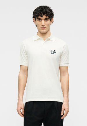 MENS LOGO POLO SHIRT - Polokošeľa - white