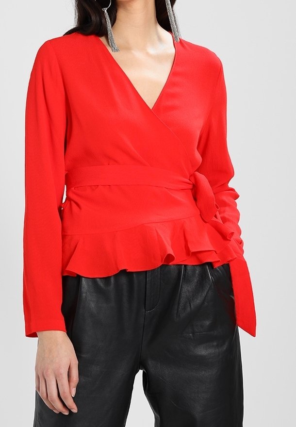 Samsøe Samsøe Blus - red