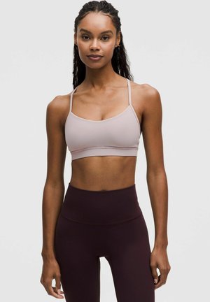 lululemon Sportski grudnjak s blagom potporom - mauve grey