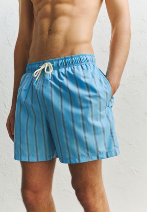 Next, REGULAR FIT - STRIPE - Badeshorts - blue