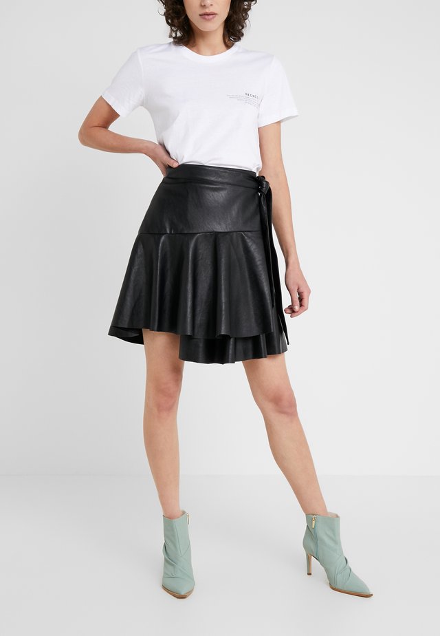 MARI SKIRT - Minikjol - black