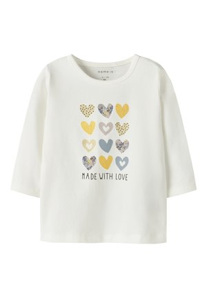 FKINDA  - Camiseta estampada - cloud dancer