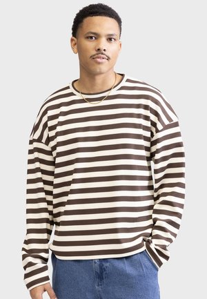 LEWIS OVERSIZED FIT - Felpa - turkish coffee