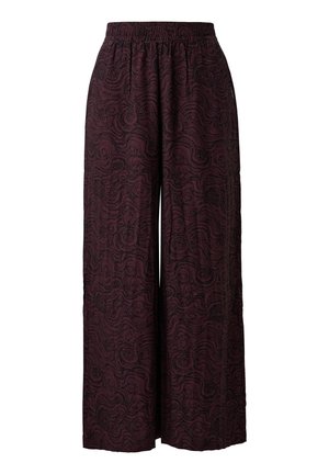 QS, HOSE - Stoffhose - lila