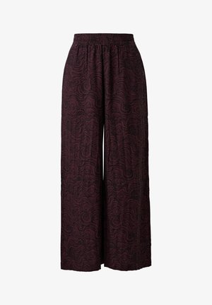 QS, HOSE - Stoffhose - lila