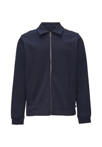 QS MIT EINGRIFFTASCHEN - Sweatjacke - tiefblau