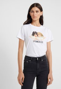 Fiorucci VINTAGE ANGELS TEE  - T-shirt estampada - white