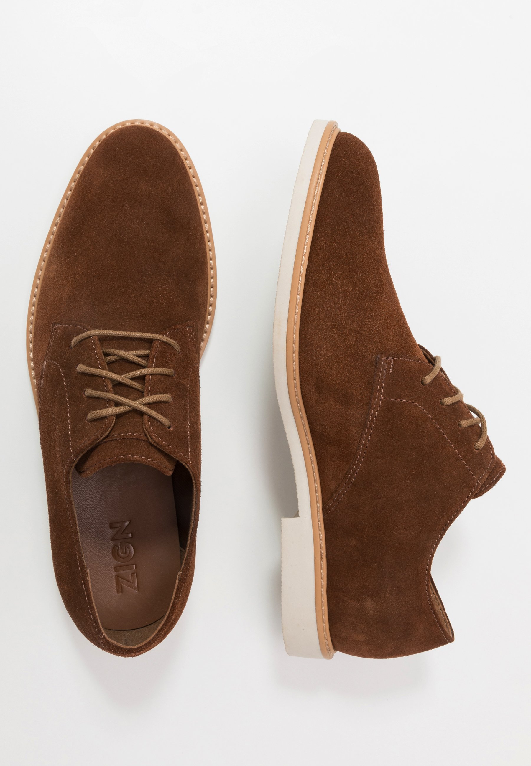 Zign Snøresko cognac Zalando.no Zign Snøresko cognac Zalando.no