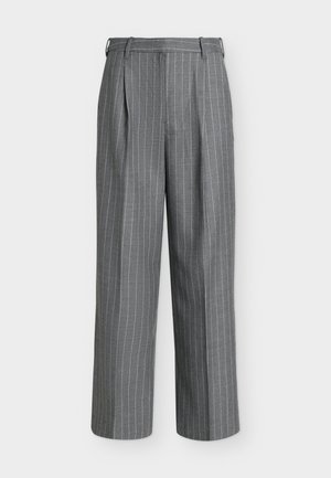 GANT, TAILORED PANTS - Pantalon classique - charcoal melange