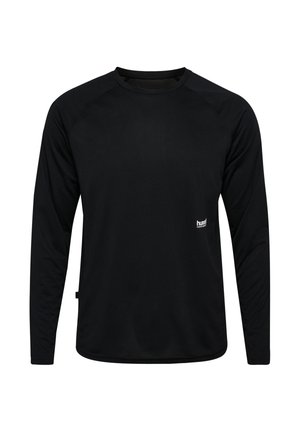 Hummel HUMMEL HMLPULSE WORKOUT T-SHIRT L/S - Langærmet T-shirt - black