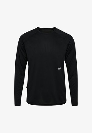 Hummel HUMMEL HMLPULSE WORKOUT T-SHIRT L/S - Langærmet T-shirt - black