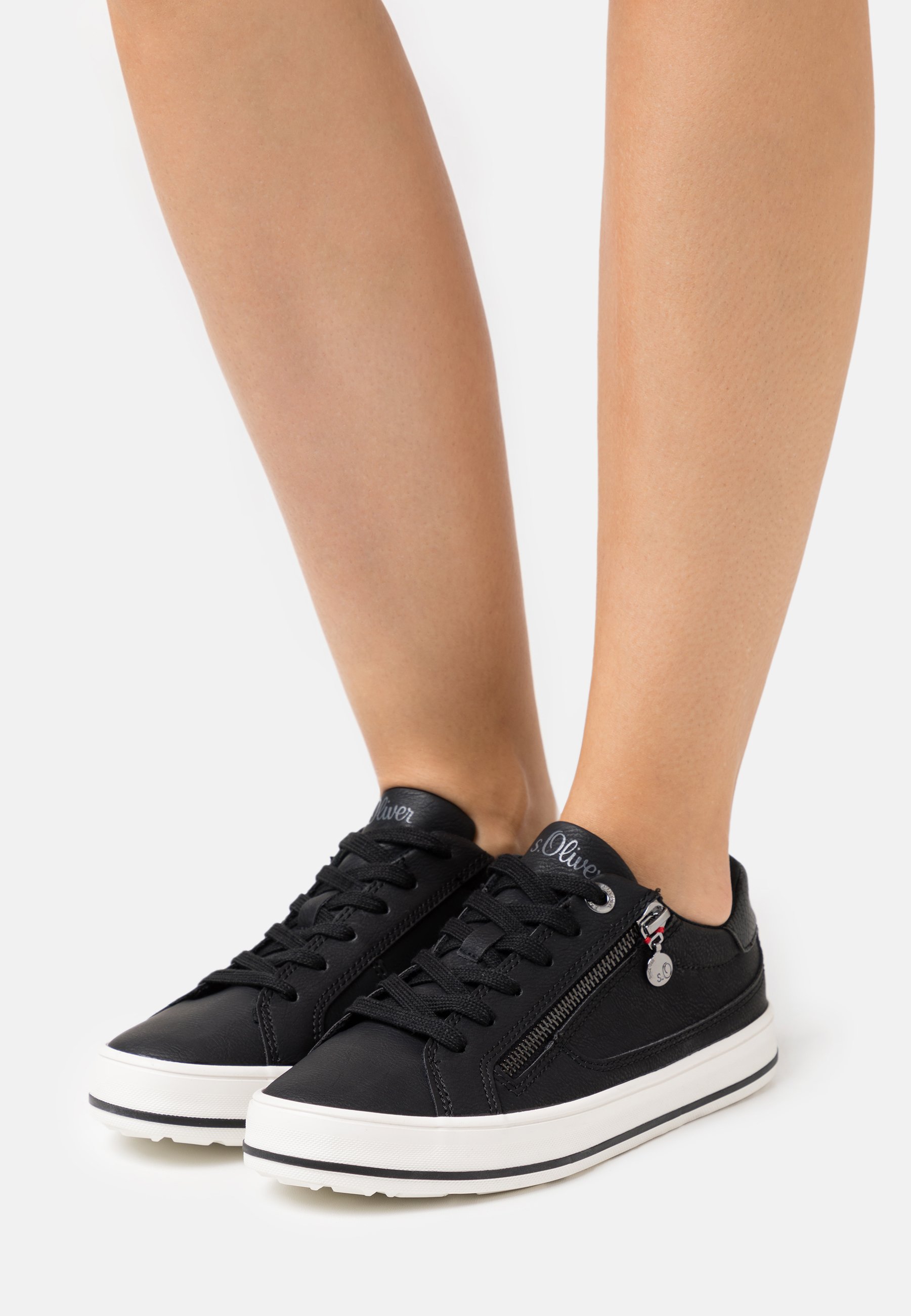 s.Oliver w.sneakers WHITE/SILVER