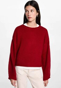 Mango Kids Svetr - red