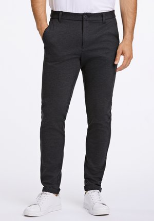 SUPERFLEX LENGTH - Chino - dk grey mix
