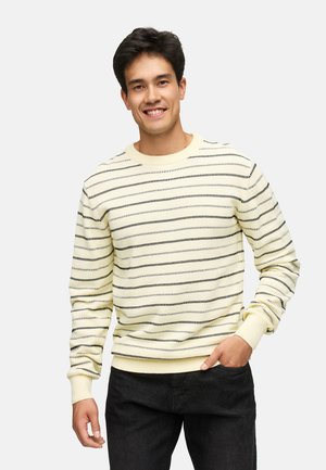 Strickpullover - white asparagus
