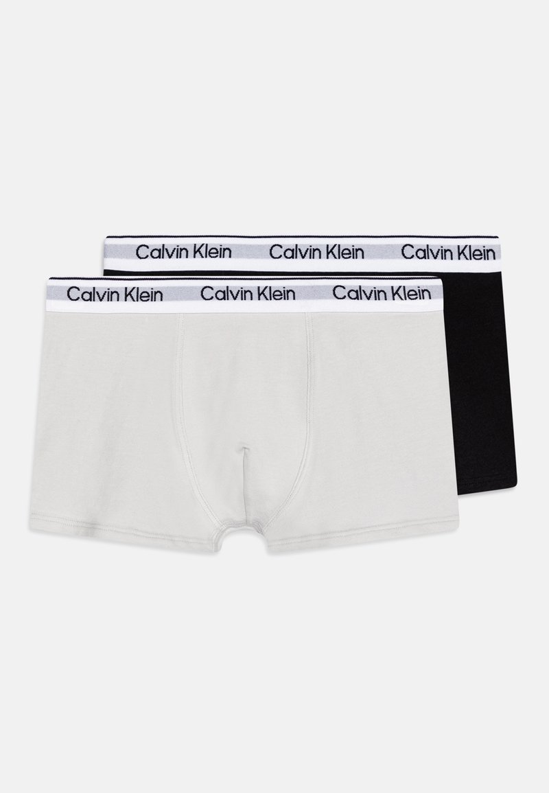 Calvin Klein Underwear TRUNK 2 PACK Pants stonegrey/black/black